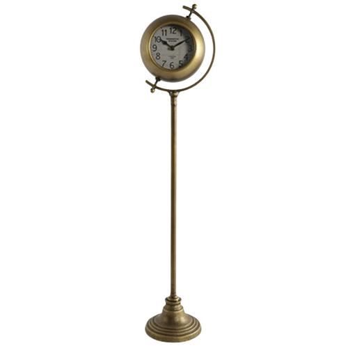 TOM horloge sur pied Vickie 18 x 81,5 cm acier/verre or Cdiscount Maison — free download