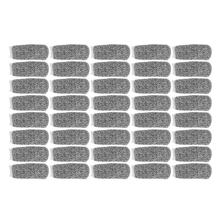 Couvre-Doigts Anti-Coupures 60 Pièces – Doigtiers HPPE Réutilisables Pour Cuisine, Bricolage, Sculpture