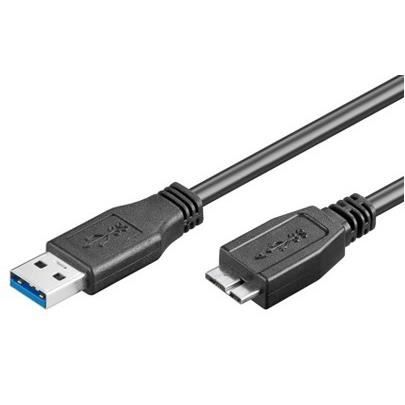 Câble VGA 20m Wentronic 68140-GB - Extension Écran Noir Male/Male Haute Résolution