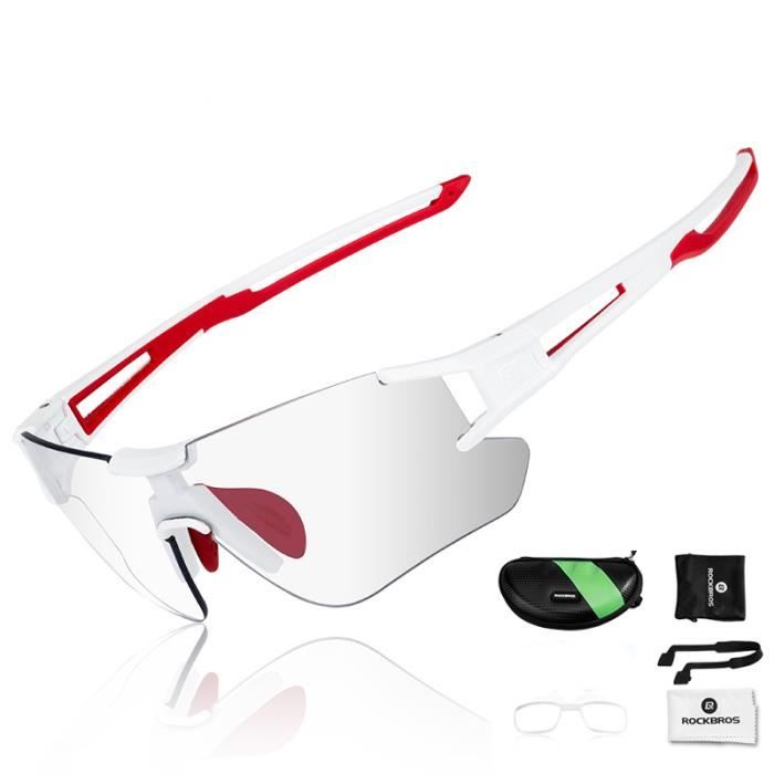 Lunette photochromique velo route best sale