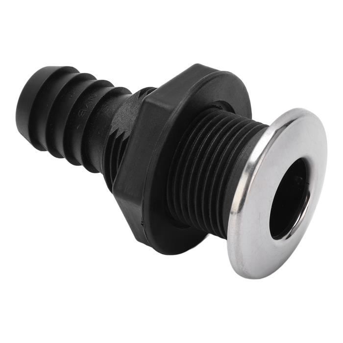 Traversée De Coque Échappement 24mm Acier Inox 316 – Pour Chauffage Parking Diesel, Installation Facile