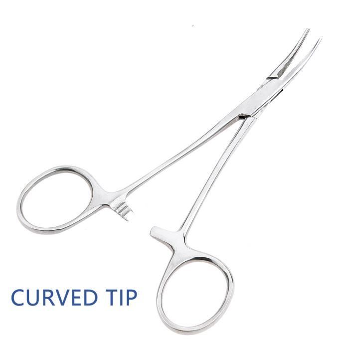 Pince à Piercing Acier Inox - Pour Dévisser Boules 3mm/4mm/5mm - NIUSIMAN