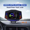 HUD affichage tête haute OBD&GPS double système ordinateur de bord ordinateur de modification-1