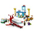 LEGO® City 60261 L’aéroport central, Jouet Educatif Avion et Camion avec 6 Mini-Figurines pour Enfants de 4 et plus-1