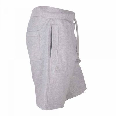 Bermuda matiere sweat Homme SUPERDRY Gris clair Blanc Homme Adulte