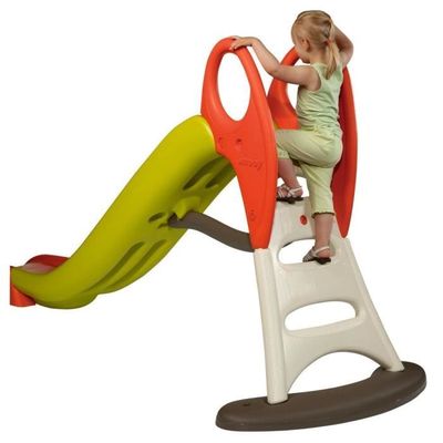 Toboggan XL Smoby Life - Glisse 2,30m - Dès 3 Ans - Avec Eau - Plastique Recyclé - 7600820304 Toboggan Plastique Français