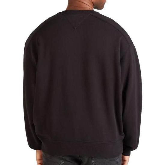 Sweat Gris Homme Tommy Hilfiger Varsity Noir Cdiscount Prêt-à-Porter