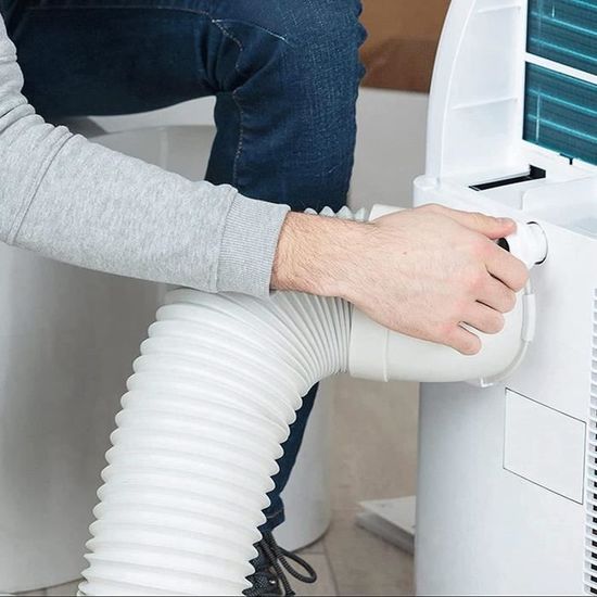 Tuyau D'évacuation Rétractable Pour Climatiseur Mobile - Diamètre 15 Cm, Longueur 150 Cm Ou 200 Cm - Accessoire Universel - 9