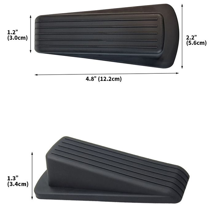 Tapis de Porte Demi-Cercle Antidérapant Absorbant Demi-Rond pour Entrée
