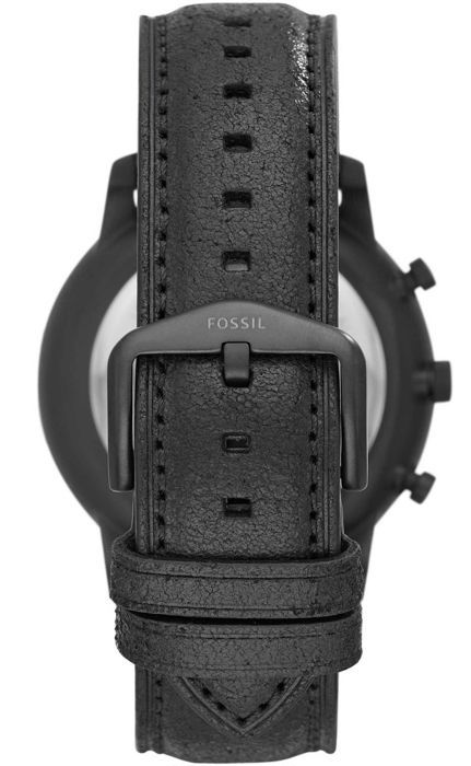 Neutra chronograph black leather watch store
