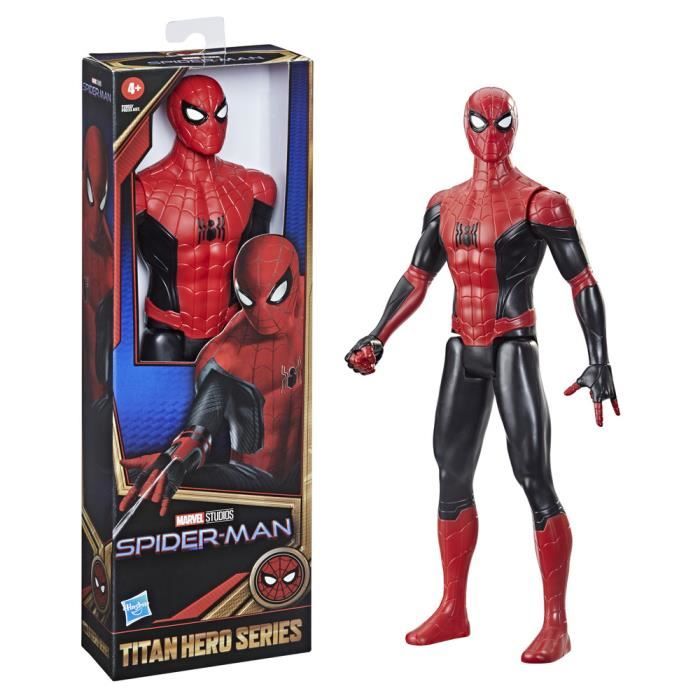 Figurine spider man Spiderman 15 cm Rouge Et Noir Mystery Webgear