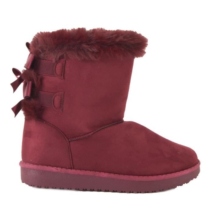 Bottes hiver fourrées femme top