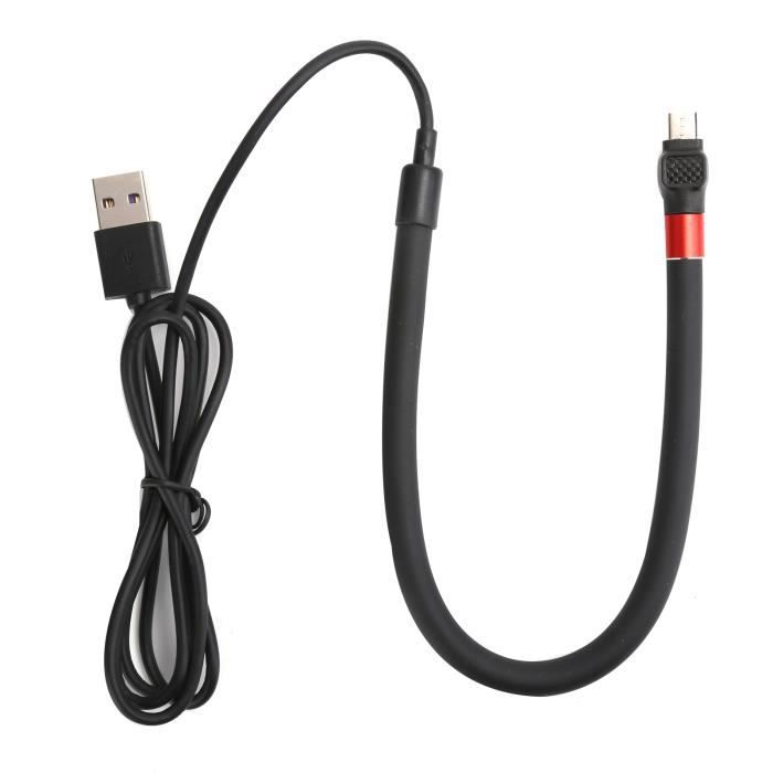 Rayibuir Support Téléphone Portable Flexible Antidérapant - Bras Réglable Pour Poussette Lit Vélo