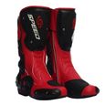 Bottes Moto SPEED BIKERS Noires-Blanches-Rouges-2
