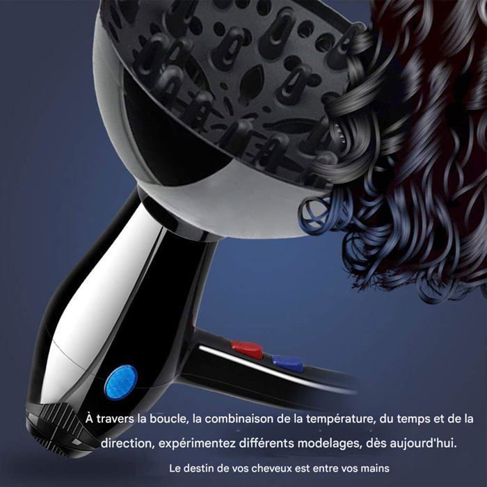 Diffuseur pour Séchoir à Cheveux - Embout Diffuseur pour Cheveux ...