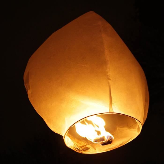 Lanterne volante assortie 90x50 cm environ