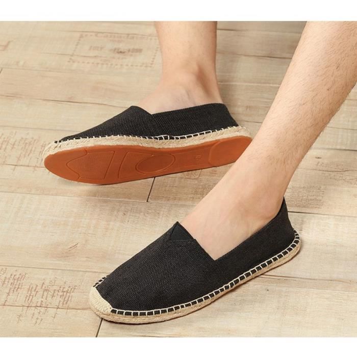 Espadrille semelle en lin cheap