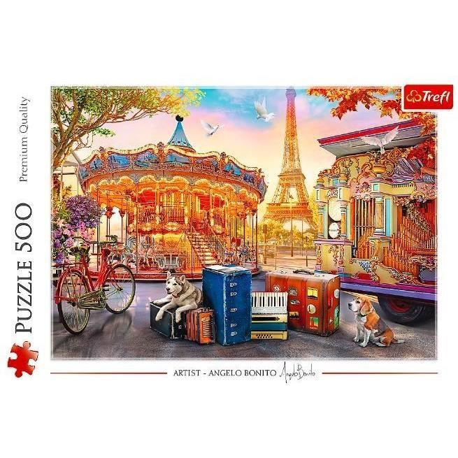 Trefl Puzzle 500 elements Paris - 5900511374261 - Cdiscount Bagagerie -  Maroquinerie