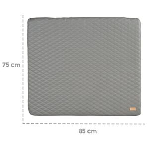 Matelas à Langer Julius Zöllner Softy 85x75 Cm – Wild Friends, Imperméable Et Doux Certifié Oeko-Tex