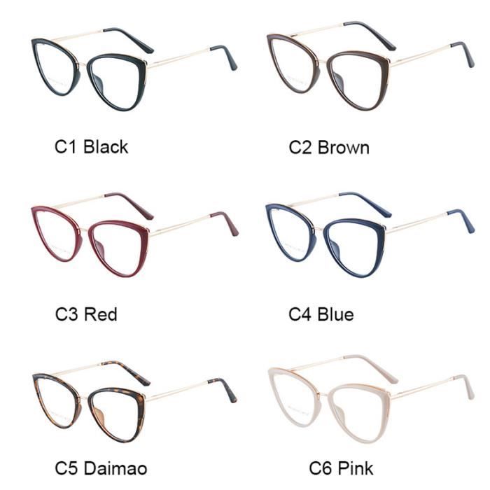 Lunettes Anti-lumière Bleue Pour écran - Métal, Multi-tailles - Neuf Avec étiquettes