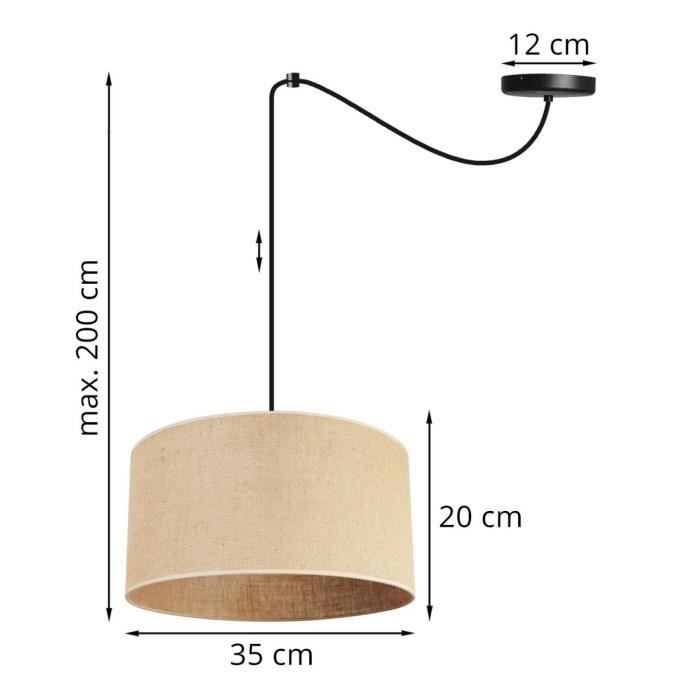 Light-Home Juta Spider Suspension Luminaire Lustre Araignée - Metal et ...