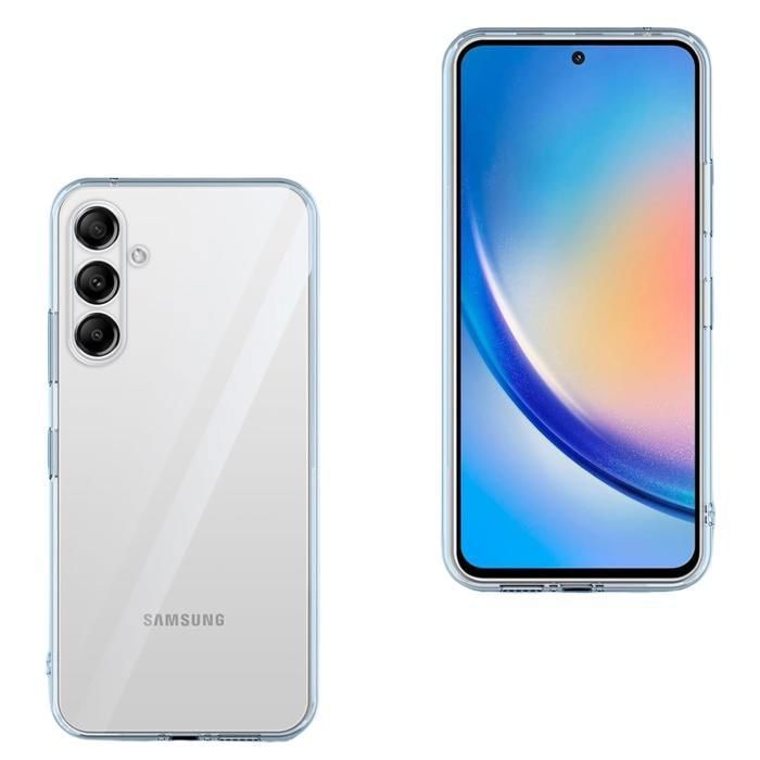 Coque Hydrogel Galaxy A35 5G Design Tigre UV - Protection Colorée