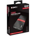 EMTEC SSD 512GB 3.1 Gen2 X200 SSD Portable -0