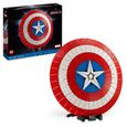 LEGO® Marvel 76262 Le Bouclier de Captain America, Maquette Avengers pour Adultes avec Marteau de Thor-0