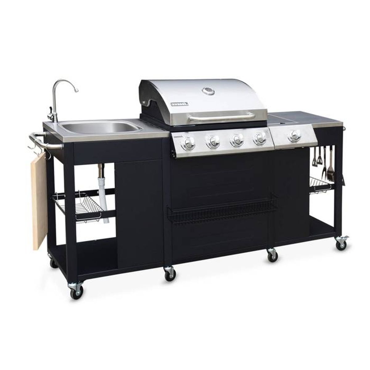 Peut On Laisser Un Barbecue A Gaz Dehors Barbecue Au Gaz 4 1 Bruleurs D Artagnan Achat Vente Barbecue Barbecue D Artagnan Cdiscount