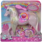 SILVERTORN Licorne Lumineuse - SIMBA Steffi Love - Selle et Corne Illuminées - 1 Brosse et 6 Barrettes Incluses
