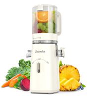 Extracteur de Jus de Fruits et Légumes avec Goulotte d'Alimentation de 120mm,99.6%Pureté du Jus Élevée, Facile à Nettoyer,150W