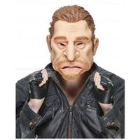 Masque humoristique en latex Johnny Hallyday adulte - Marron - Intérieur - Mixte