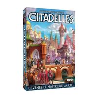 Jeu de société - EDGE - Citadelles quatrième édition - Bluff et stratégie - 2 à 8 joueurs