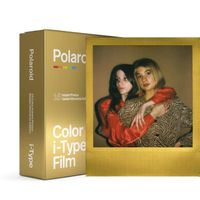 Double Pack de papier photo instantané couleur Golden pour i-Type x8 x2 Polaroid