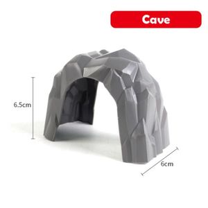 CIRCUIT 1pc grotte - Accessoires De Circuit De Voie Ferrée En Bois, Pont Et Gare, Tunnel, Compatible Avec Toutes Les