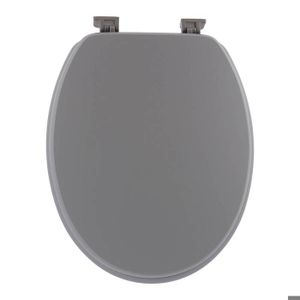 Porcher Abattant WC, Lunette Toilette, Siège WC sans Frein de Chute