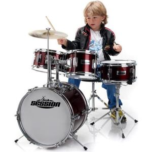 Batterie acoustique Junior DrumSet pour enfant Bleu - DIVARTE