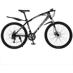 Vélo VTT 26'' Mixte  ATLAS  Cadre Rigide Alu - Fourche Télescopique - 24  Vit Shimano ALTUS - Double Freins à disques- - Cdiscount Sport