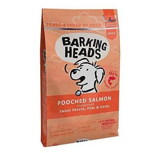 CROQUETTES Barking Heads - Alimentation sèche pour chien - Pooched Salmon - 100% naturelle, saumon, sans saveurs artificielles, imp BSL1