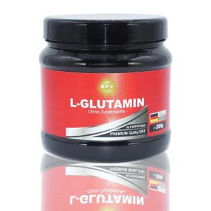 ACIDES AMINES - BCAA L-Glutamine en poudre 250g - Poudre ultra fine de haute pureté sans additifs - Qualité Premium - Made in Germany