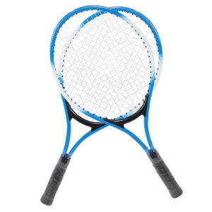 RAQUETTE DE TENNIS Hililand raquette de tennis pour débutants Raquette de tennis pour enfants en alliage de fer - Raquette d'entraînement pour