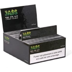 50 Paquets de feuille à rouler slim Jass – Kaku shop