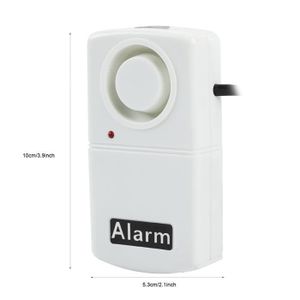 ALARME FACTICE VIL Automatique Alarme De Panne Alarme Sirène Indicateur LED Intelligent 120db Coupure De Puissance  123632