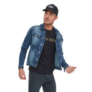 Veste en online jean tagué