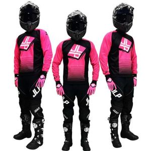 PACK ENSEMBLE TENUE ENFANT PANTALON MAILLOT GANTS MOTO CROSS QUA