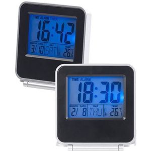 Réveil numérique, Calendrier d'alarme Pliable Portable, température et
