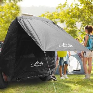 BÂCHE DE PROTECTION Do-Electr Auvent de Voiture Multifonctionnelle Tente Camping Car Tente Toit Voiture étanche et Résistante aux UV Tente Voiture D152