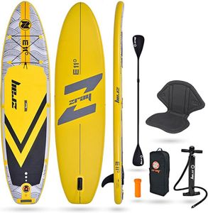 STAND UP PADDLE Stand Up Paddle ZRAY Evasion E11 11' - Pack avec Pagaie double + Siège kayak