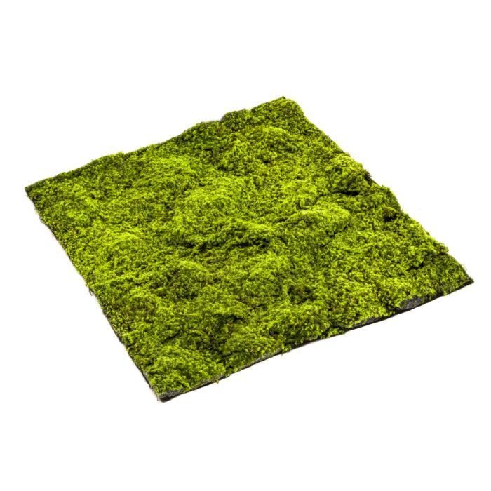 Mousse Artificielle Fausses Plantes Vertes Fausse Mousse Herbe pour la  Décoration du Patio de la Maison 