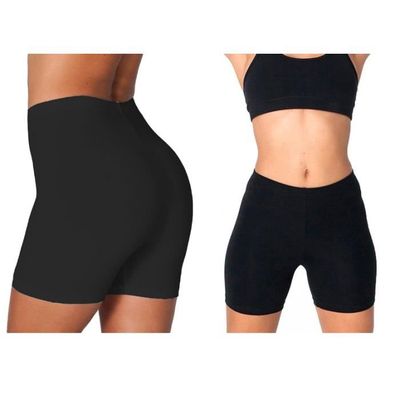 Shorty Femme sous Jupe Legging Court Anti Frottement Cuisse Boxer Short Cycliste Femme Douce Lot de 2 Noir Cdiscount Pret a Porter